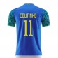 Seconda Maglia Brasile Mondiali 2022 Philippe Coutinho 11
